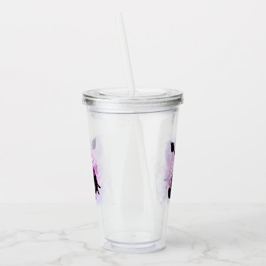 Bride 'em Cowboy Bachelorette v2 Team Bride ID928 Acryltrinkbecher (Links)