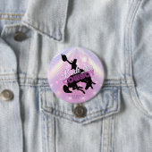 Bride 'em Cowboy Bachelorette v2 Team Bride ID928 Button (Beispiel)