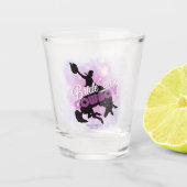 Bride 'em Cowboy Bachelorette v2 Team Bride ID928 Schnapsglas (Vorderseite)