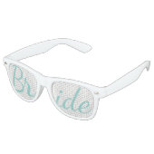 BRIDE Empfang Shower Bridal Wedding Party Bridge Sonnenbrille (Schrägansicht)