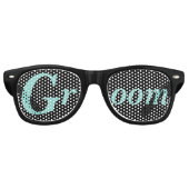 BRIDE Empfang Shower Bridal Wedding Party Groom Sonnenbrille (Vorderseite)