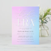 Bride Era Bridal Dusche Einladung (Stehend Vorderseite)