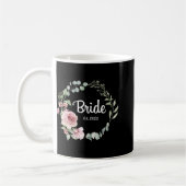 Bride Est. 2025 Bridal Wedding Matching Geschenke Kaffeetasse (Links)