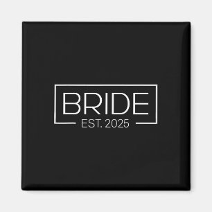 Bride Est. 2025 Ehefrau Bachelorette Part Magnet