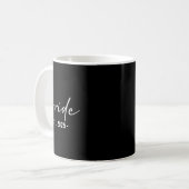 Bride Est. 2025 - Matching Getting Ready Bride Gro Kaffeetasse (Vorderseite Links)