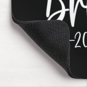 Bride Est 2025 Wedding Brautparty Mousepad (Ecke)