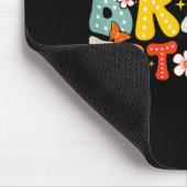 Bride Est 2026 Verheiratet Wedding Bridal Mousepad (Ecke)