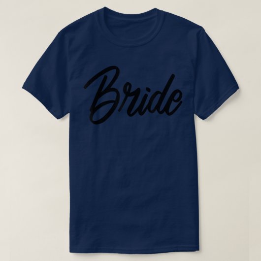 Bride Est T-Shirt (Design vorne)