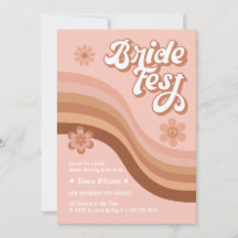 Bride Fest Groovy Retro Daisy Brautparty
