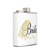Bride Flask, 6 oz. Flachmann (Rechts)