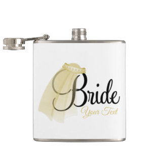 Bride Flask, 6 oz. Hüftkolben Flachmann