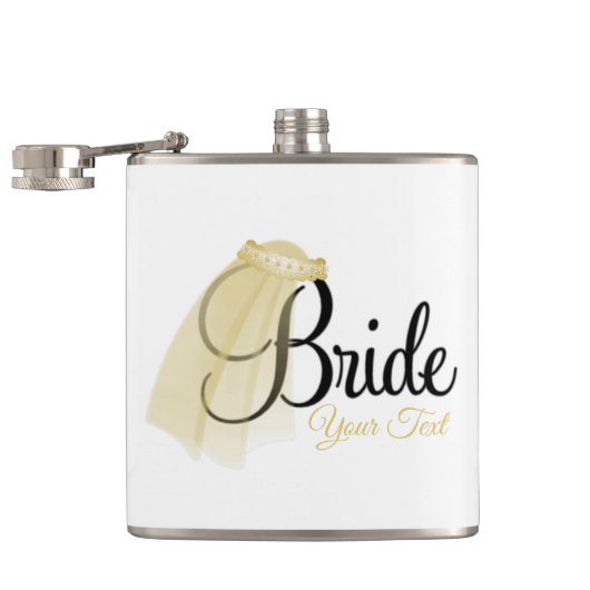 Bride Flask, 6 oz. Hüftkolben Flachmann (Geöffnet)