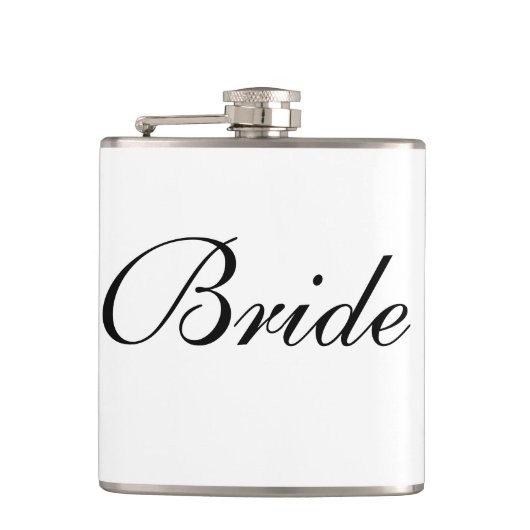 Bride Flask Flachmann (Vorderseite)