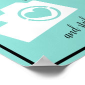 BRIDE Foto Booth Selfie Props Signage Party Poster (Ecke)