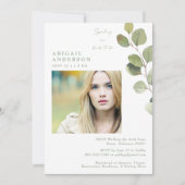 Bride Foto Sage verwöhnt unsere Braut-zu-Dusche Einladung (Vorderseite)