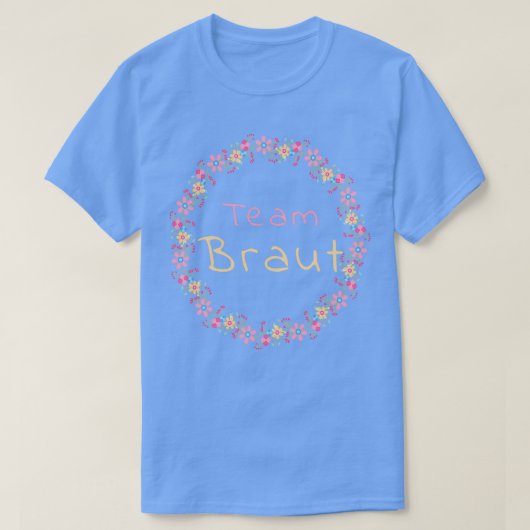 Bride Funny Bachelorette Junggeselinnen-Abschied T-Shirt (Design vorne)