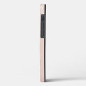 Bride Future Frau Blush Pink Glitzer Tropfen Case-Mate iPhone Hülle (Rückseite / Links)