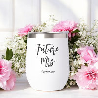 Bride Future Frau Schwarz-weiß