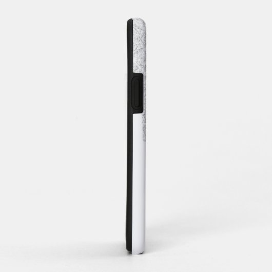 Bride Future Frau Silver Glitzer Tropfen Case-Mate iPhone Hülle (Hinten/Rechts)