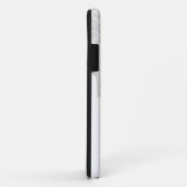 Bride Future Frau Silver Glitzer Tropfen Case-Mate iPhone Hülle (Hinten/Rechts)