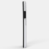 Bride Future Frau Silver Glitzer Tropfen Case-Mate iPhone Hülle (Hinten/Rechts)