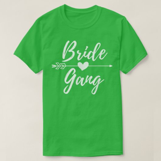 Bride Gang Niedlich Matching für Junggeselinnen-Ab T-Shirt (Design vorne)