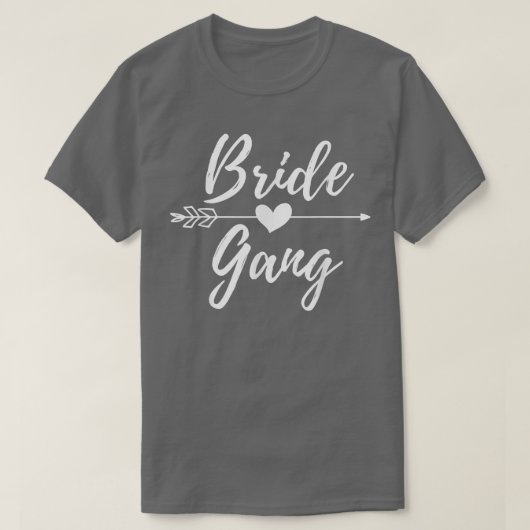 Bride Gang Niedlich Matching für Junggeselinnen-Ab T-Shirt (Design vorne)