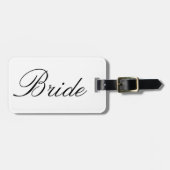 Bride Gepäckanhänger (Vorderseite horizontal)