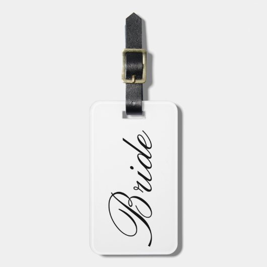 Bride Gepäckanhänger (Vorderseite vertikal)
