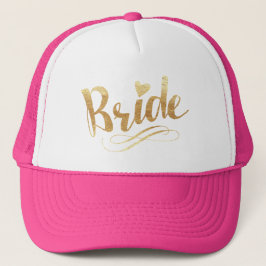 Bride|Golden Truckerkappe