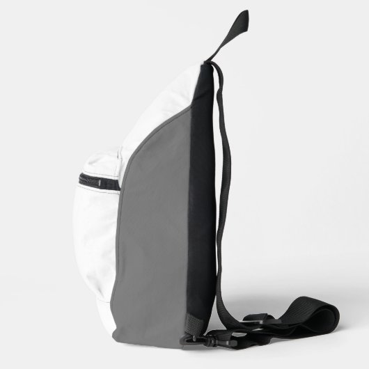 BRIDE Gray White Crossbody Bag (Rechts)