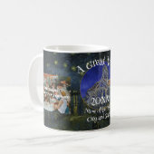 Bride Groom 2024 Bachelor-Junggeselinnen-Abschied Kaffeetasse (Vorderseite Links)