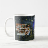 Bride Groom 2024 Bachelor-Junggeselinnen-Abschied Kaffeetasse (Links)