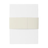 Bride & Groom Aloha Pineaple Tiki Wedding Einladungsbanderole (Rückseitenbeispiel)