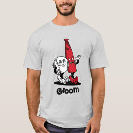 Bride Groom Baseball & Bat Funny T-Shirt