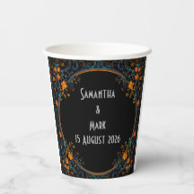 Bride & Groom delikates klassisches Design