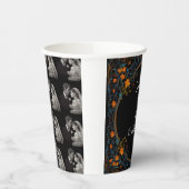 Bride & Groom delikates klassisches Design Pappbecher (Links)