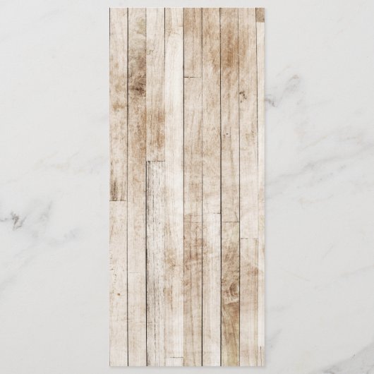 Bride & Groom Floral Boots Cowboy Western Menükarte (Rückseite)