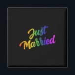 Bride Groom Lgbtq Bachelor Party Wedding T-Shirt - Magnet<br><div class="desc">Bride Groom Lgbtq Bachelor Party Hochzeitsfeier T-Shirt - Männerschwarz Kleines Regular für kurze Schnürsenkel - LGBt</div>