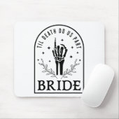 Bride Groom Skeleton Gothic Halloween Verlobung W Mousepad (Mit Mouse)