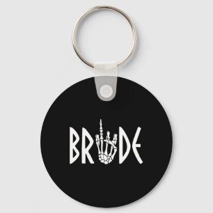 Bride Groom Skeleton Gothic Wedding Verlobung Hal Schlüsselanhänger