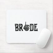 Bride Groom Skeleton Hand Halloween Bachel Mousepad (Mit Mouse)