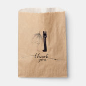 Bride & Groom Tanz Danke Tasche Geschenktütchen (Vorderseite)