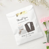 Bride & Groom Vielen Dank für Ihre kommende Hochze Geschenktütchen (Versiegelt)