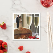 Bride Groom Wedding Cake Napkins Serviette (Beispiel)