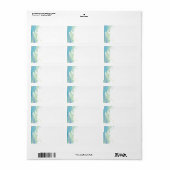 BRIDE & GROOM Wedding Drucken Sie Ihr eigenes Labe Adressaufkleber (Vorne)