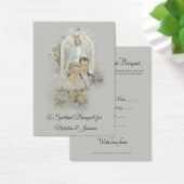 Bride & Groom Wedding Spirituelle Bouquet Heilige (Schreibtisch)
