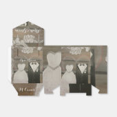 Bride & Groom Wedding Zelt Gevor Box Geschenkschachtel (Ungefaltet)