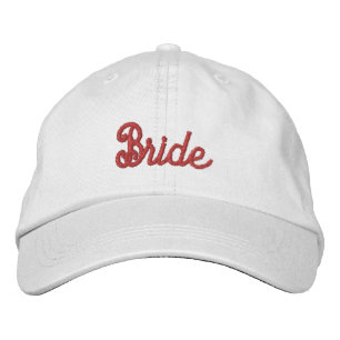 Bride Hat Bestickte Baseballkappe