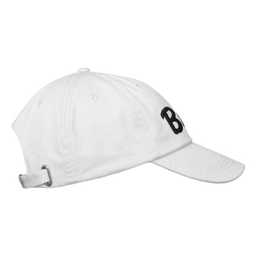 "Bride Hat" Bestickte Baseballkappe (Rechts)